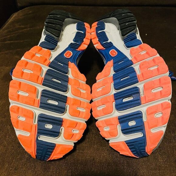 Mint Condition Nike Air Zoom Pegasus 28 Trail Womens 9.5 UIS 41 EUR Blue Orange - Picture 9 of 15